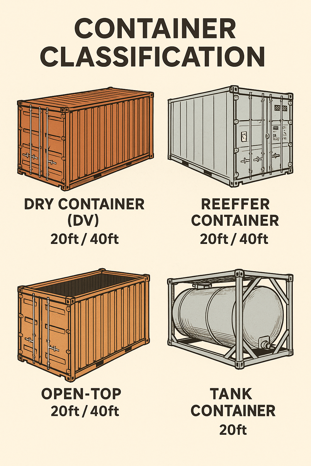 Understanding Container Classifications in Global Shipping