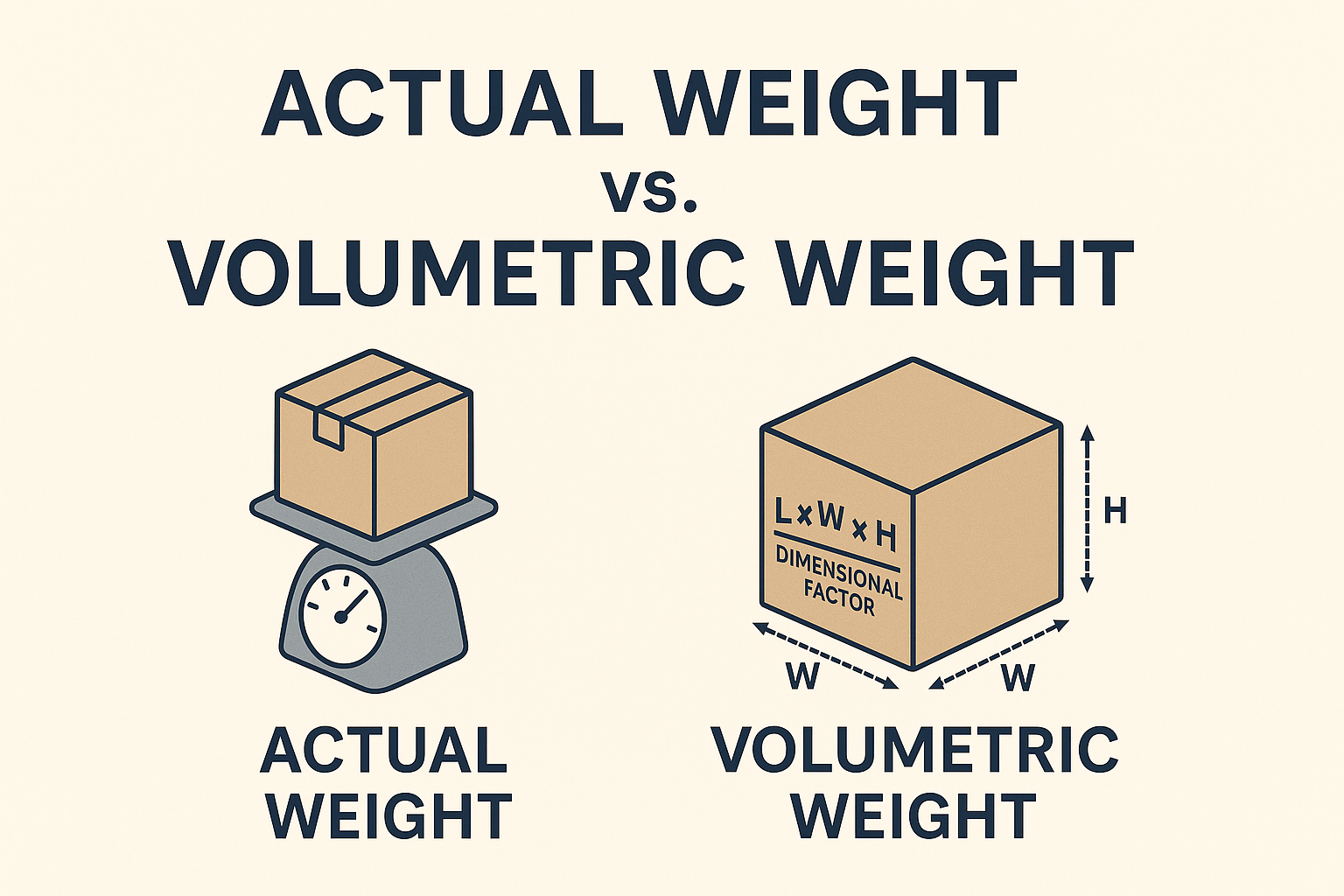 What You Need to Know About Volumetric Weight in International Shipping
