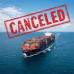 International Shipping: Container Blank Sailings